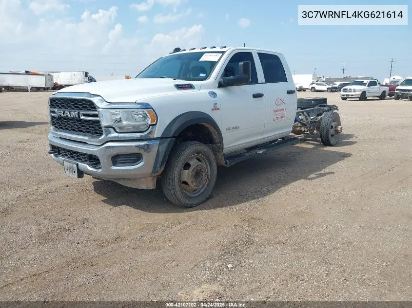 2019 Ram 5500 Chassis Tradesman/Slt/Laramie/Limited VIN: 3C7WRNFL4KG621614 Lot: 42107102
