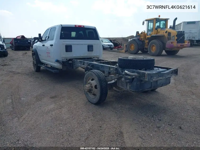 2019 Ram 5500 Chassis Tradesman/Slt/Laramie/Limited VIN: 3C7WRNFL4KG621614 Lot: 42107102