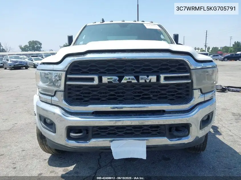 2019 Ram 5500 Chassis Tradesman/Slt/Laramie/Limited VIN: 3C7WRMFL5KG705791 Lot: 42456812