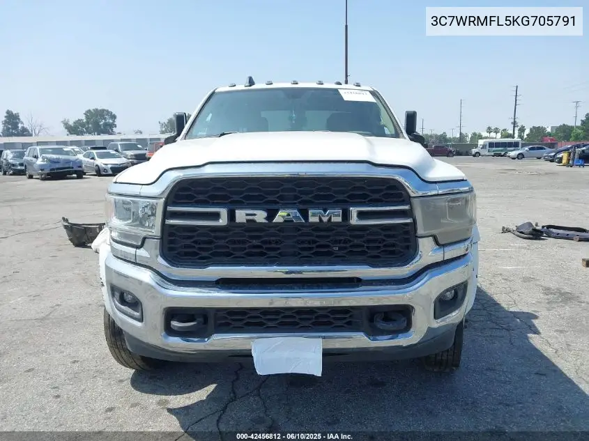 2019 Ram 5500 Chassis Tradesman/Slt/Laramie/Limited VIN: 3C7WRMFL5KG705791 Lot: 42456812