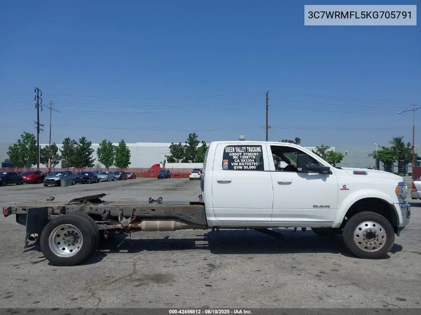 2019 Ram 5500 Chassis Tradesman/Slt/Laramie/Limited VIN: 3C7WRMFL5KG705791 Lot: 42456812