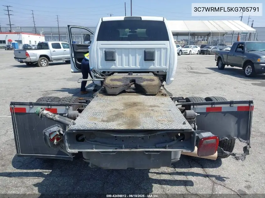 2019 Ram 5500 Chassis Tradesman/Slt/Laramie/Limited VIN: 3C7WRMFL5KG705791 Lot: 42456812