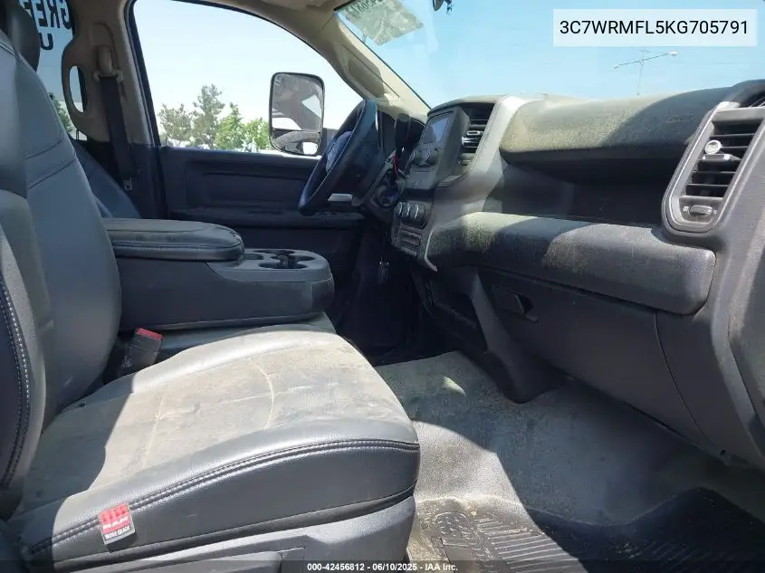 2019 Ram 5500 Chassis Tradesman/Slt/Laramie/Limited VIN: 3C7WRMFL5KG705791 Lot: 42456812