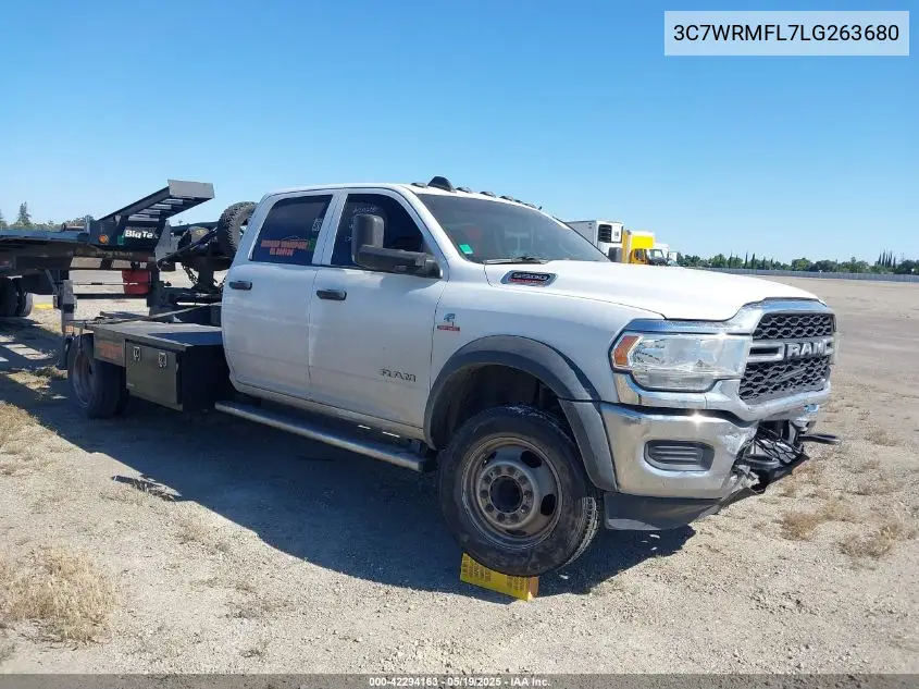 2020 Ram 5500 Chassis Tradesman/Slt/Laramie/Limited VIN: 3C7WRMFL7LG263680 Lot: 42294163