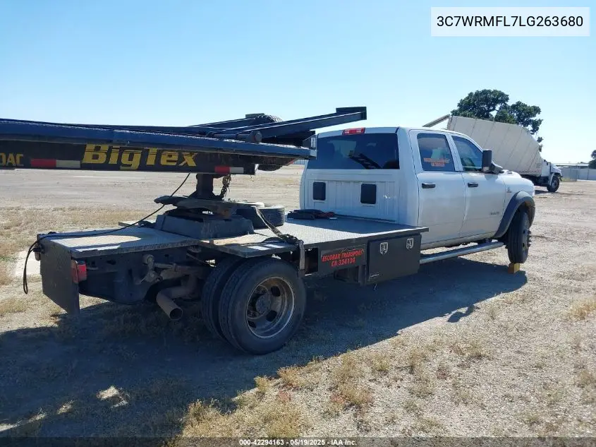 2020 Ram 5500 Chassis Tradesman/Slt/Laramie/Limited VIN: 3C7WRMFL7LG263680 Lot: 42294163