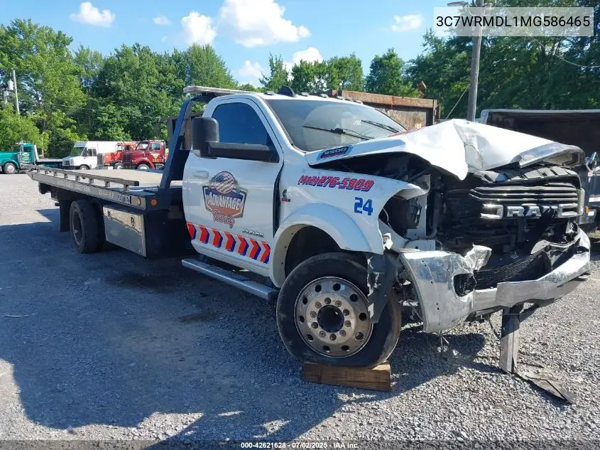 2021 Ram 5500 Chassis Tradesman/Slt VIN: 3C7WRMDL1MG586465 Lot: 42621628