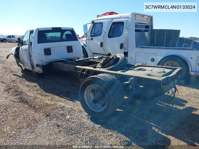 2022 Ram 5500 Chassis Tradesman/Slt VIN: 3C7WRMCL4NG133024 Lot: 41569437