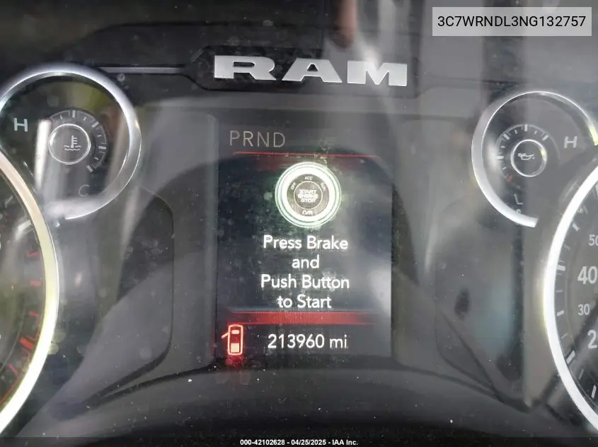 2022 Ram 5500 Chassis Tradesman/Slt VIN: 3C7WRNDL3NG132757 Lot: 42102628