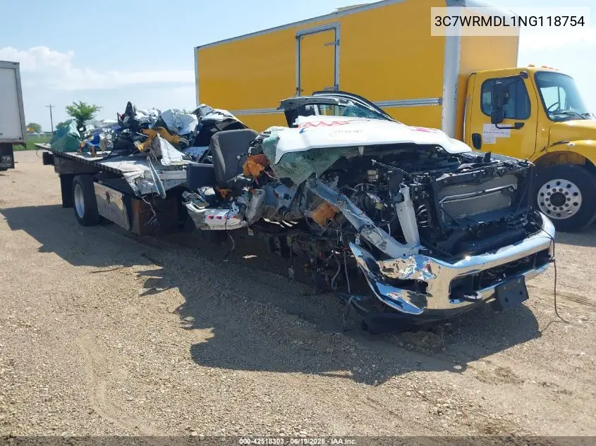 2022 Ram 5500 Chassis Tradesman/Slt VIN: 3C7WRMDL1NG118754 Lot: 42518303