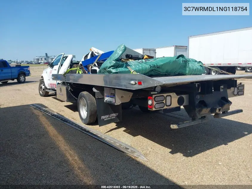 2022 Ram 5500 Chassis Tradesman/Slt VIN: 3C7WRMDL1NG118754 Lot: 42518303