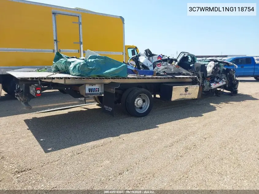 2022 Ram 5500 Chassis Tradesman/Slt VIN: 3C7WRMDL1NG118754 Lot: 42518303