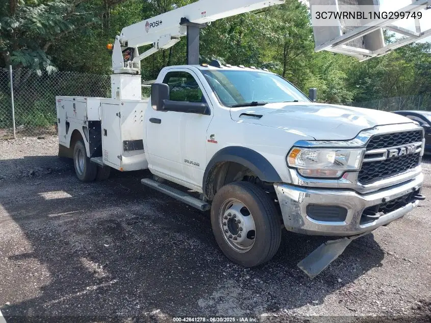 2022 Ram 5500 Chassis Tradesman/Slt VIN: 3C7WRNBL1NG299749 Lot: 42641278