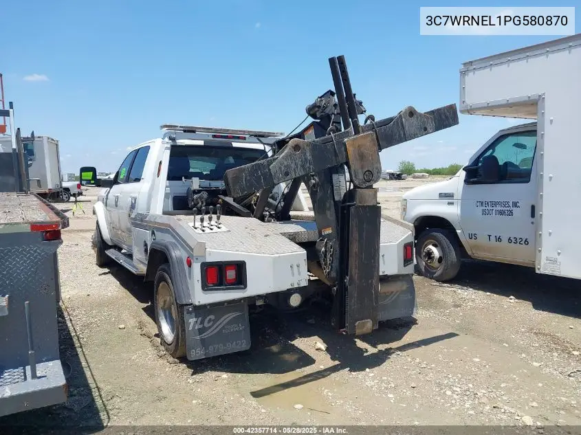 2023 Ram 5500 Chassis Tradesman/Slt/Laramie/Limited VIN: 3C7WRNEL1PG580870 Lot: 42357714