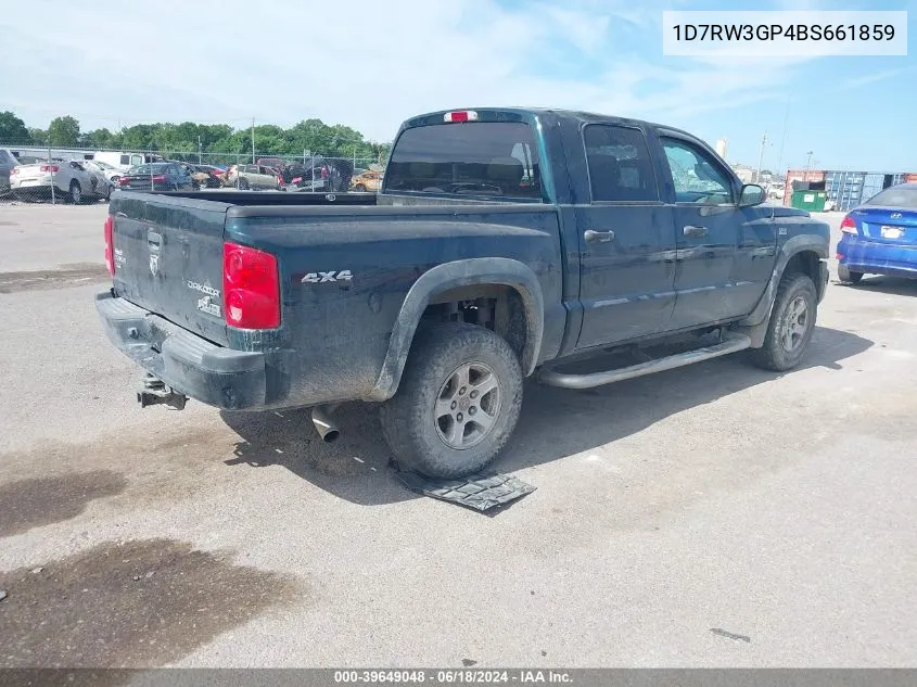 2011 Ram Dakota Bighorn/Lonestar VIN: 1D7RW3GP4BS661859 Lot: 39649048
