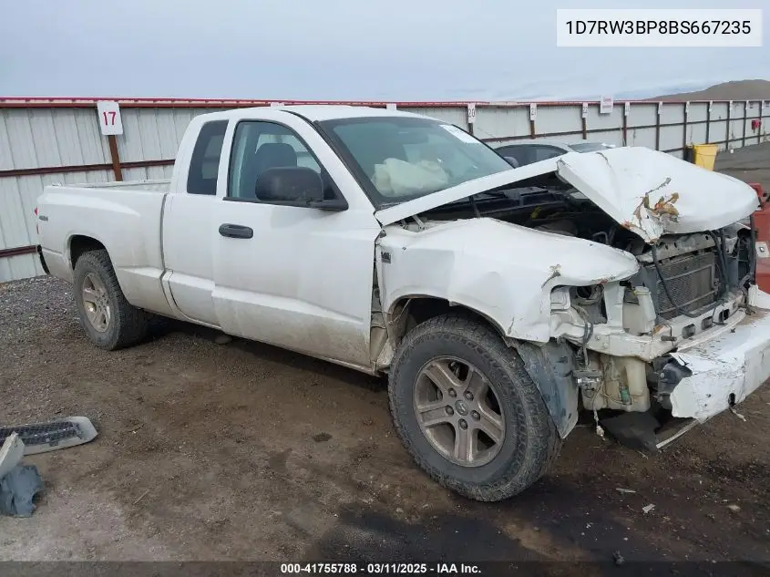 2011 Ram Dakota Bighorn/Lonestar VIN: 1D7RW3BP8BS667235 Lot: 41755788