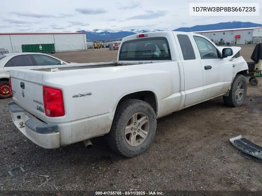 2011 Ram Dakota Bighorn/Lonestar VIN: 1D7RW3BP8BS667235 Lot: 41755788