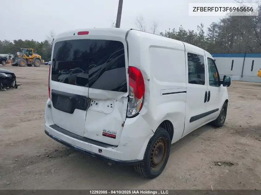 2015 Ram Promaster City Tradesman Slt VIN: ZFBERFDT3F6965656 Lot: 12292085