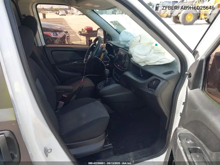2017 Ram Promaster City Tradesman VIN: ZFBERFAB9H6D25646 Lot: 42258881