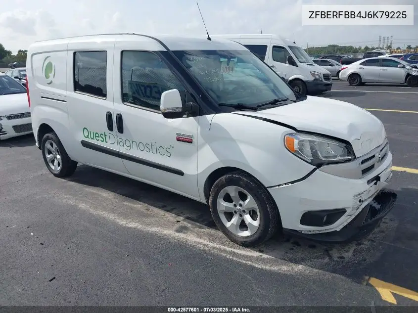 2018 Ram Promaster City Tradesman Slt VIN: ZFBERFBB4J6K79225 Lot: 42577601