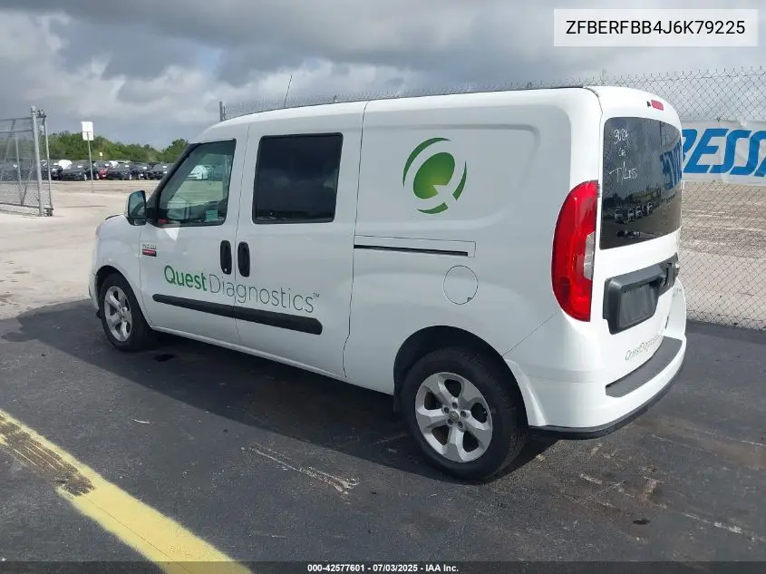2018 Ram Promaster City Tradesman Slt VIN: ZFBERFBB4J6K79225 Lot: 42577601