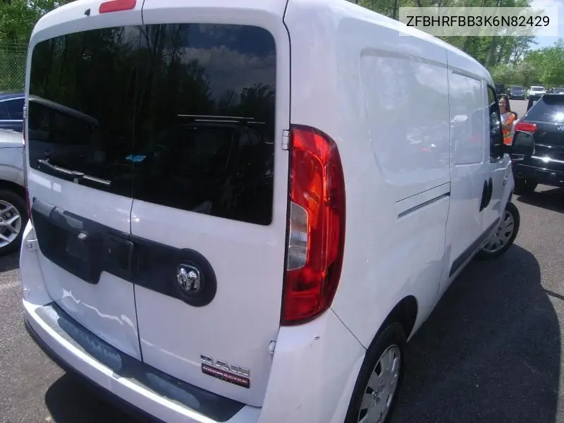 2019 Ram Promaster City Slt VIN: ZFBHRFBB3K6N82429 Lot: 42260691