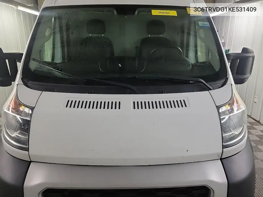 2019 Ram Promaster 2500 2500 High VIN: 3C6TRVDG1KE531409 Lot: 42666479
