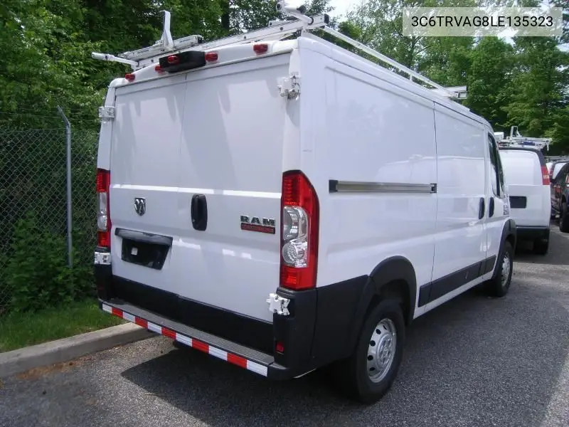 2020 Ram Promaster 1500 1500 Standard VIN: 3C6TRVAG8LE135323 Lot: 42271612