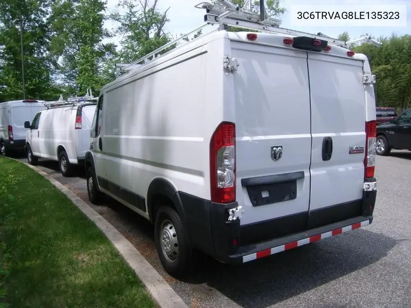 2020 Ram Promaster 1500 1500 Standard VIN: 3C6TRVAG8LE135323 Lot: 42271612