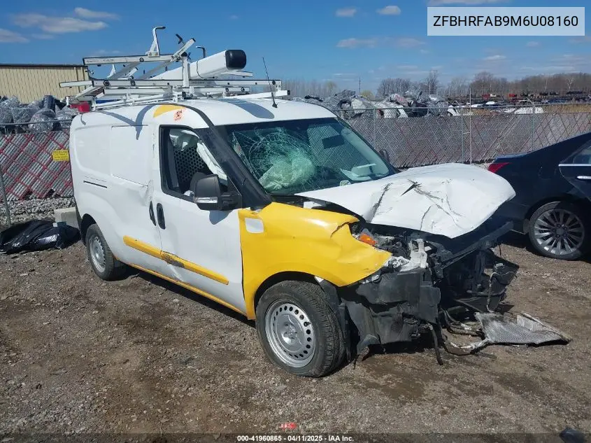 2021 Ram Promaster City Tradesman VIN: ZFBHRFAB9M6U08160 Lot: 41960865