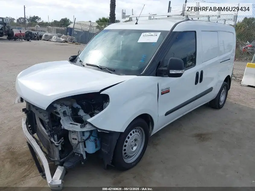 2021 Ram Promaster City Tradesman VIN: ZFBHRFAB4M6U29434 Lot: 42160628