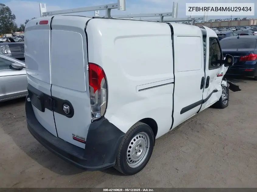 2021 Ram Promaster City Tradesman VIN: ZFBHRFAB4M6U29434 Lot: 42160628