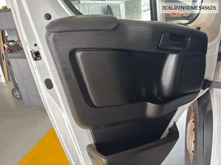2021 Ram Promaster 1500 Low Roof 118 Wb VIN: 3C6LRVNG0ME545626 Lot: 42677664