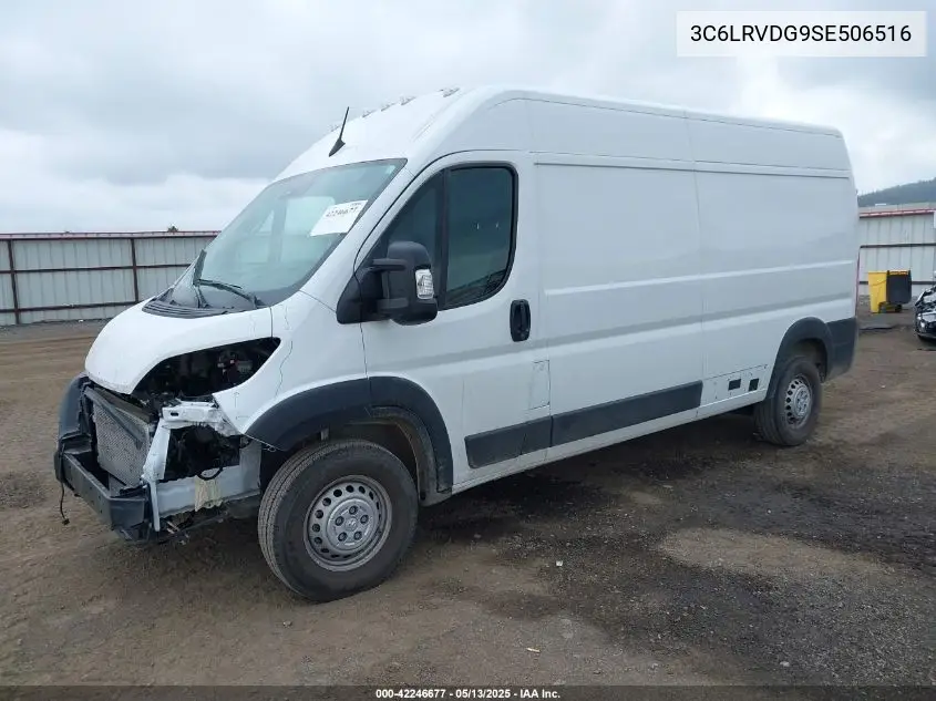 2025 Ram Promaster 2500 Tradesman High Roof 159 Wb W/Pass Seat VIN: 3C6LRVDG9SE506516 Lot: 42246677