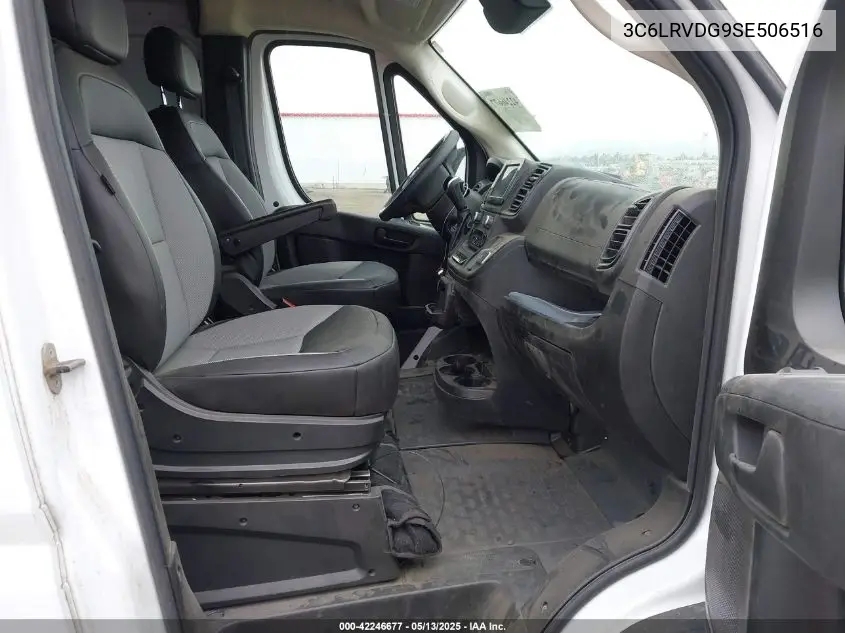 2025 Ram Promaster 2500 Tradesman High Roof 159 Wb W/Pass Seat VIN: 3C6LRVDG9SE506516 Lot: 42246677