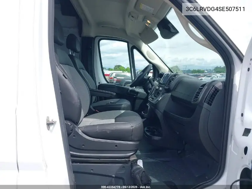 2025 Ram Promaster 2500 Tradesman High Roof 159 Wb W/Pass Seat VIN: 3C6LRVDG4SE507511 Lot: 42254775