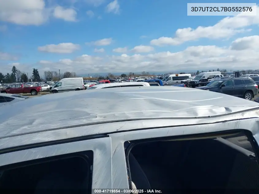 2011 Ram Ram 2500 St VIN: 3D7UT2CL7BG552576 Lot: 41719854