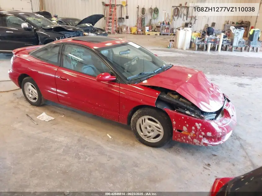 1997 Saturn Sc Sc2 VIN: 1G8ZH1277VZ110038 Lot: 42546514