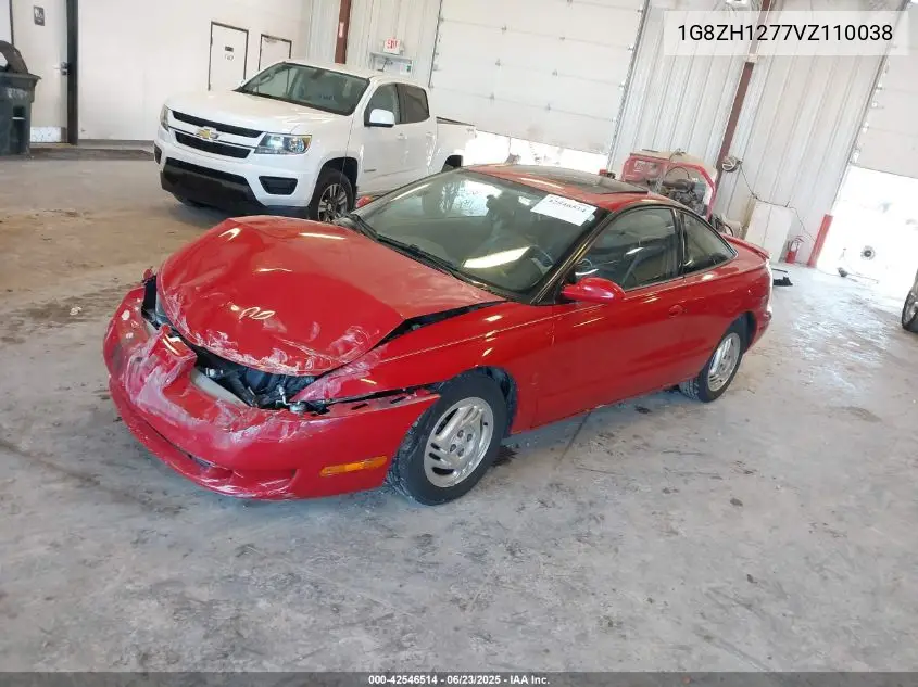 1997 Saturn Sc Sc2 VIN: 1G8ZH1277VZ110038 Lot: 42546514