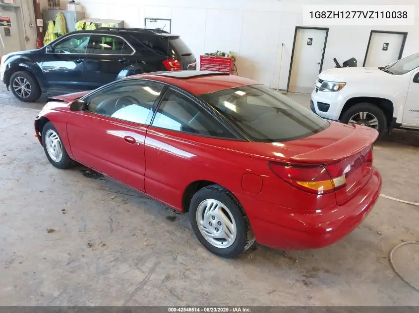 1997 Saturn Sc Sc2 VIN: 1G8ZH1277VZ110038 Lot: 42546514