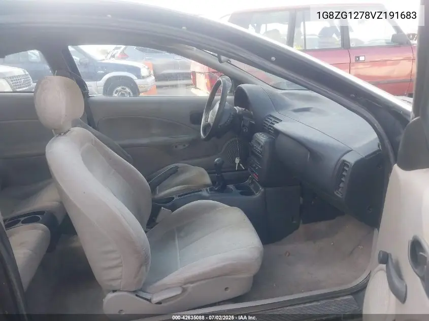 1997 Saturn Sc Sc2 VIN: 1G8ZG1278VZ191683 Lot: 42635088