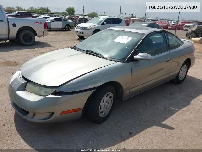 1998 Saturn Sc2 VIN: 1G8ZG1272WZ237980 Lot: 42727152