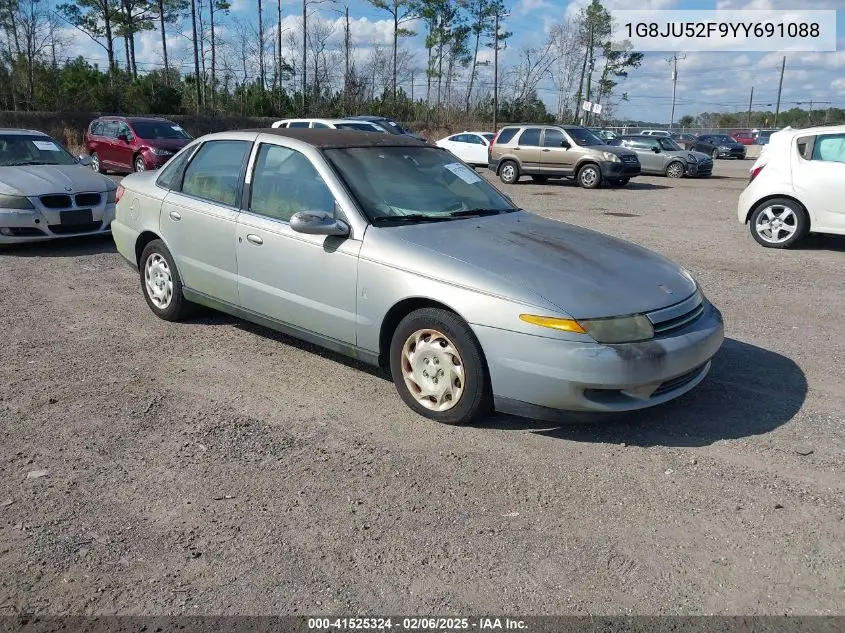 2000 Saturn Ls1 VIN: 1G8JU52F9YY691088 Lot: 41525324