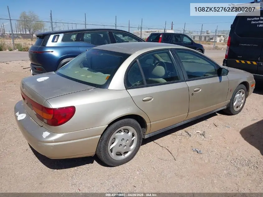 2002 Saturn S-Series Sl2 VIN: 1G8ZK52762Z300207 Lot: 42110893