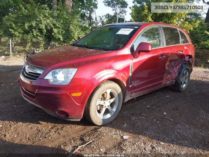 2008 Saturn Vue Green Line 4-Cyl Base VIN: 3GSCL93Z88S710503 Lot: 42701008