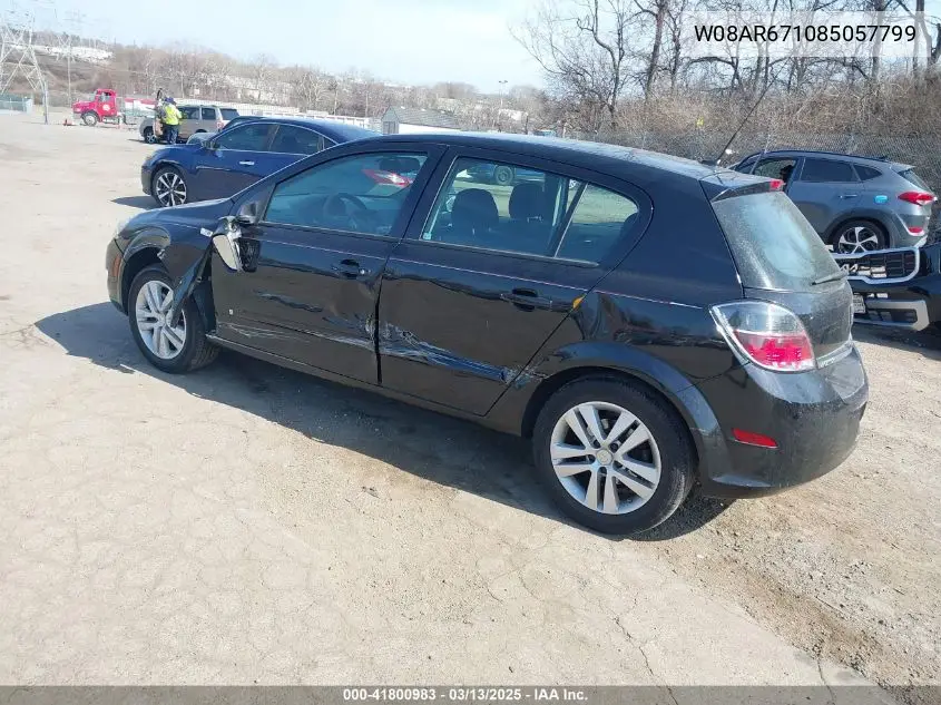 2008 Saturn Astra Xe VIN: W08AR671085057799 Lot: 41800983