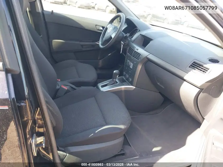 2008 Saturn Astra Xe VIN: W08AR671085057799 Lot: 41800983