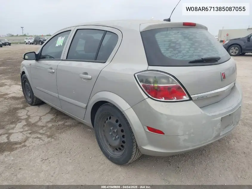 2008 Saturn Astra Xe VIN: W08AR671385087055 Lot: 41949608