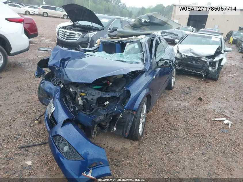 2008 Saturn Astra Xr VIN: W08AT271785057714 Lot: 41957121