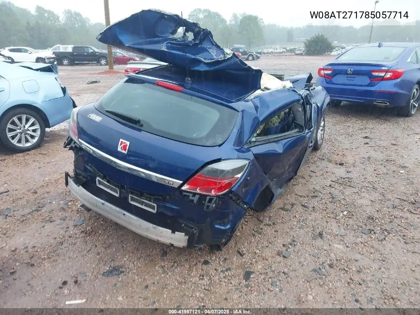 2008 Saturn Astra Xr VIN: W08AT271785057714 Lot: 41957121