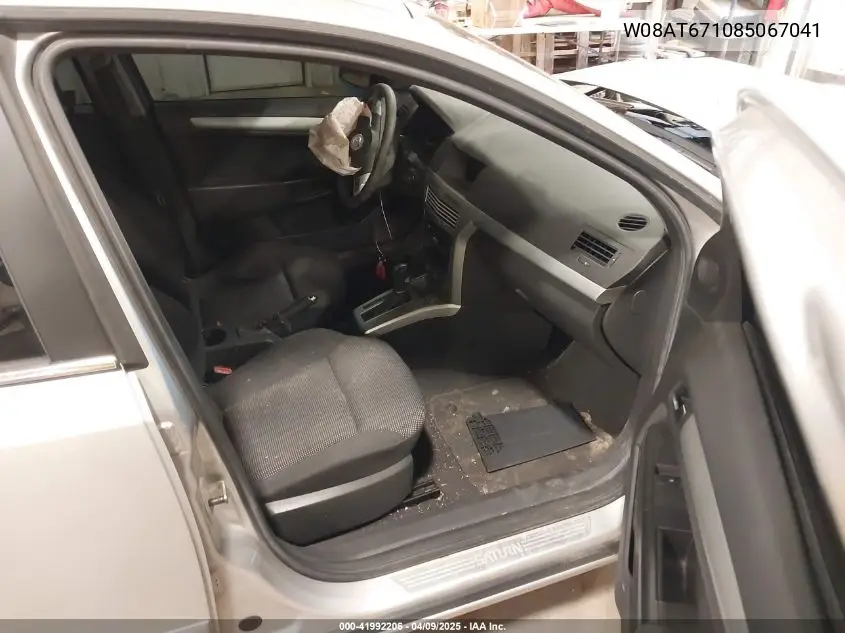 2008 Saturn Astra Xr VIN: W08AT671085067041 Lot: 41992206